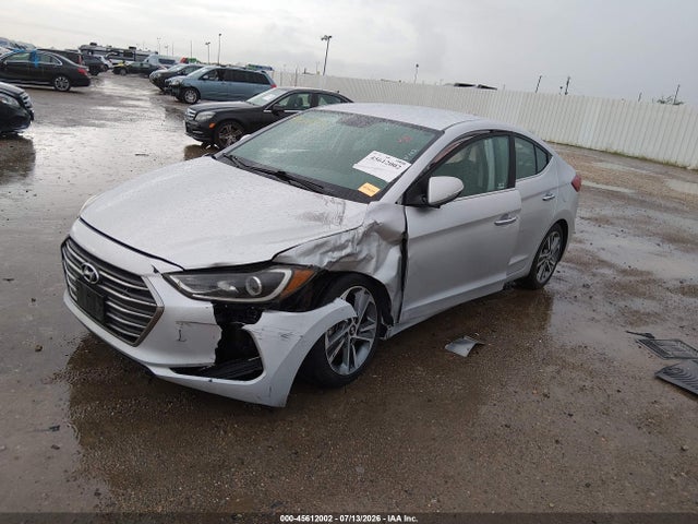 Продажа на аукционе авто 2017 Hyundai Elantra Limited, vin: KMHD84LFXHU065956, номер лота: 45612002
