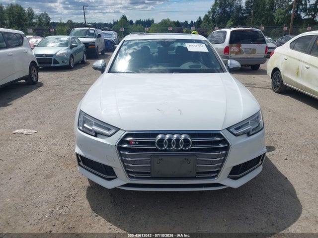 Продажа на аукционе авто 2018 Audi S4 3.0t Premium Plus, vin: WAUC4AF44JA009648, номер лота: 45612042