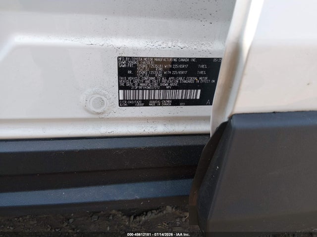 Aukcja sprzedaży 2025 Toyota Rav4 Xle, vin: 2T3P1RFV4SW557012, numer aukcji: 45612181