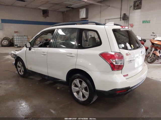 2016 Subaru Forester 2.5i მანქანა იყიდება აუქციონზე, vin: JF2SJABC8GH449054, აუქციონის ნომერი: 45612187