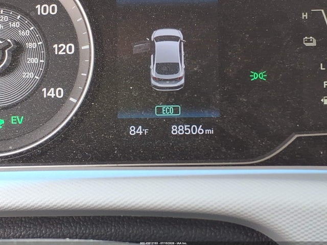 2020 Hyundai Ioniq Hybrid Blue მანქანა იყიდება აუქციონზე, vin: KMHC65LC2LU217623, აუქციონის ნომერი: 45612193