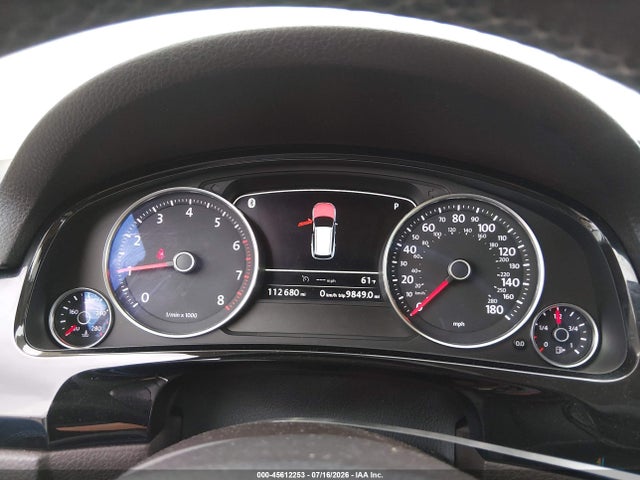 2014 Volkswagen Touareg 3.6l Sport მანქანა იყიდება აუქციონზე, vin: WVGEF9BP5ED007301, აუქციონის ნომერი: 45612253