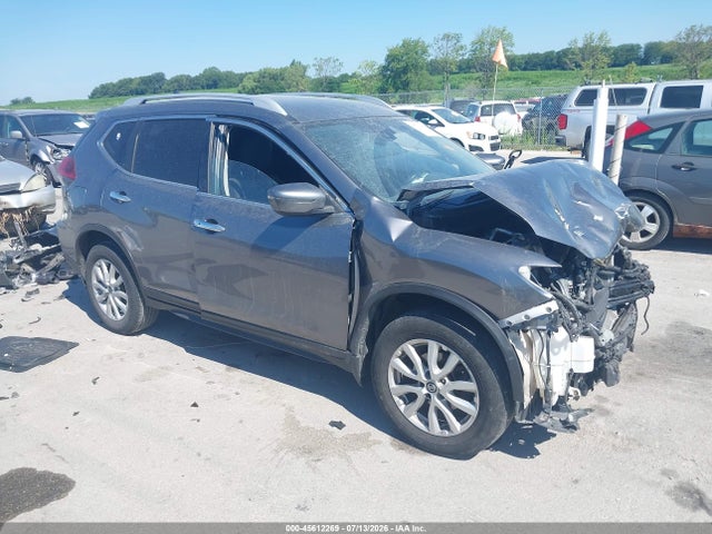 2019 Nissan Rogue Sv მანქანა იყიდება აუქციონზე, vin: JN8AT2MV1KW374229, აუქციონის ნომერი: 45612269