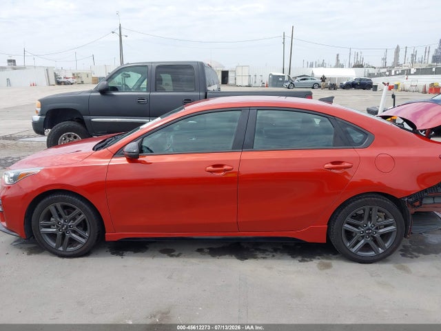 45612273 :رقم المزاد ، 3KPF34AD8ME409029 vin ، 2021 Kia Forte Gt-line مزاد بيع