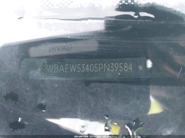 Aukcja sprzedaży 2005 Bmw 330xi, vin: WBAEW53405PN39584, numer aukcji: 45612286