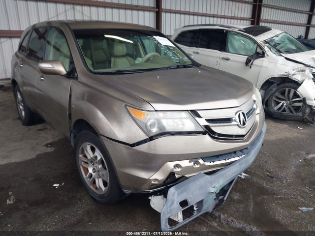 2007 Acura Mdx მანქანა იყიდება აუქციონზე, vin: 2HNYD28287H544268, აუქციონის ნომერი: 45612311