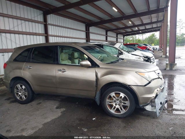 2007 Acura Mdx მანქანა იყიდება აუქციონზე, vin: 2HNYD28287H544268, აუქციონის ნომერი: 45612311