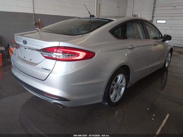 3FA6P0UU7JR254461 Ford Fusion Hybrid S