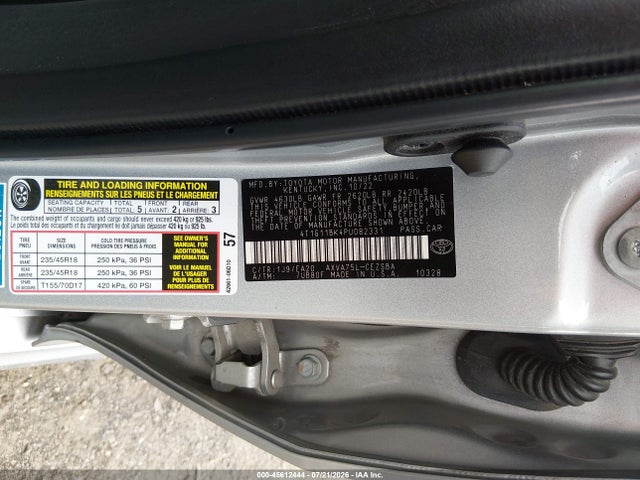 Aukcja sprzedaży 2023 Toyota Camry Se Awd, vin: 4T1G11BK4PU082331, numer aukcji: 45612444