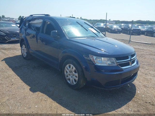 45612482 :رقم المزاد ، 3C4PDCAB3JT384378 vin ، 2018 Dodge Journey Se مزاد بيع