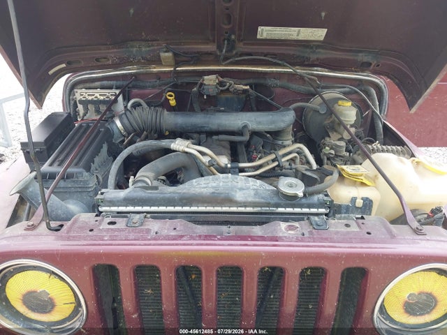 Продажа на аукционе авто 2003 Jeep Wrangler X, vin: 1J4FA39S83P304244, номер лота: 45612485