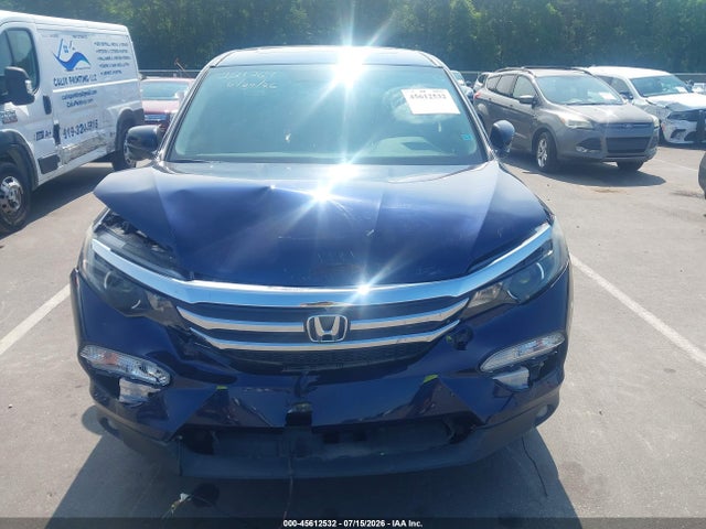45612532 :رقم المزاد ، 5FNYF5H5XJB014490 vin ، 2018 Honda Pilot Ex-l مزاد بيع