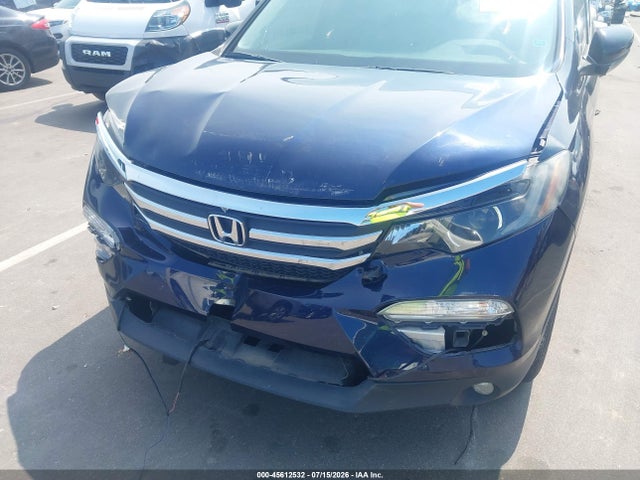 45612532 :رقم المزاد ، 5FNYF5H5XJB014490 vin ، 2018 Honda Pilot Ex-l مزاد بيع