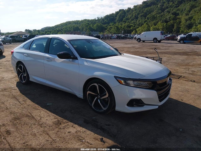 Продаж на аукціоні авто 2021 Honda Accord Sport, vin: 1HGCV1F33MA124416, номер лоту: 45612539