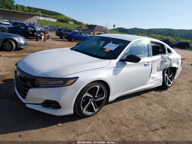 Продаж на аукціоні авто 2021 Honda Accord Sport, vin: 1HGCV1F33MA124416, номер лоту: 45612539