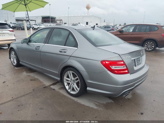 45612548 :رقم المزاد ، WDDGF4HB9EA957678 vin ، 2014 Mercedes-benz C 250 Sport مزاد بيع