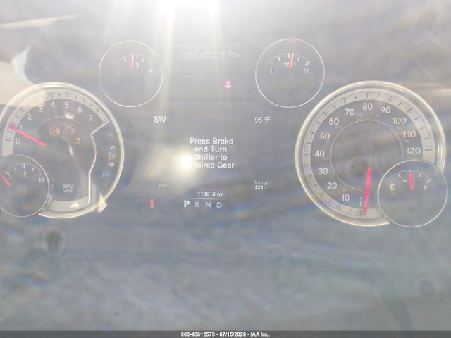 2013 Ram 1500 Slt მანქანა იყიდება აუქციონზე, vin: 1C6RR7GG7DS599036, აუქციონის ნომერი: 45612579