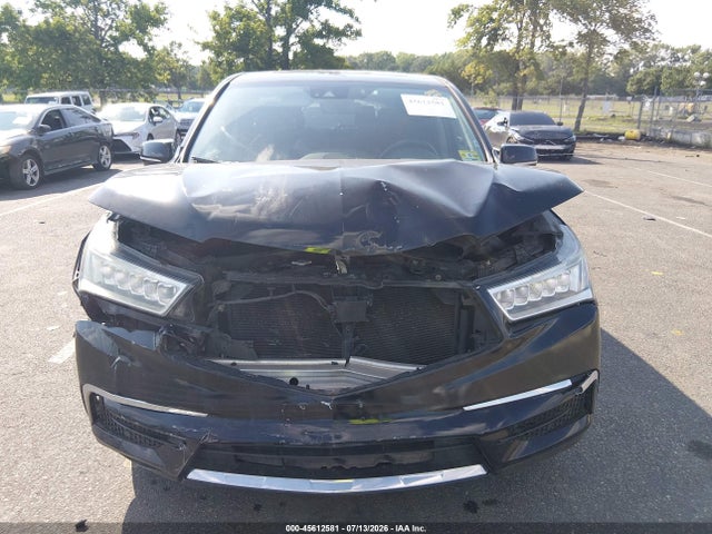 2017 Acura Mdx Technology Package მანქანა იყიდება აუქციონზე, vin: 5FRYD4H52HB039702, აუქციონის ნომერი: 45612581