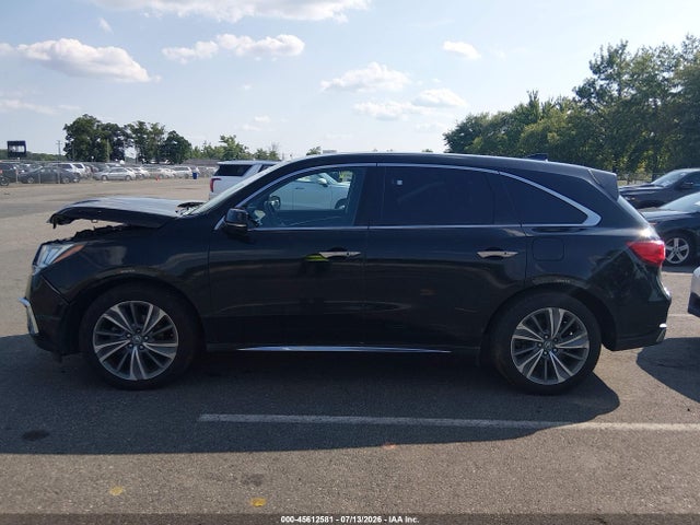 2017 Acura Mdx Technology Package მანქანა იყიდება აუქციონზე, vin: 5FRYD4H52HB039702, აუქციონის ნომერი: 45612581