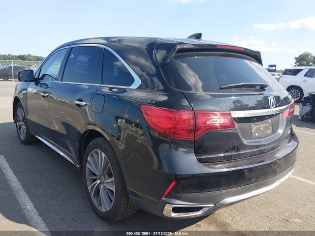 2017 Acura Mdx Technology Package მანქანა იყიდება აუქციონზე, vin: 5FRYD4H52HB039702, აუქციონის ნომერი: 45612581