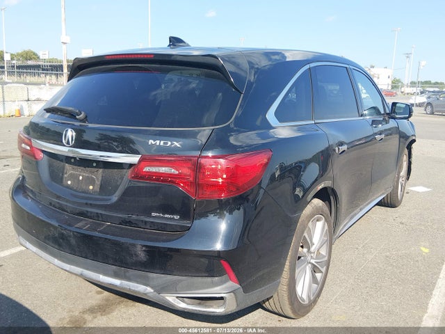 2017 Acura Mdx Technology Package მანქანა იყიდება აუქციონზე, vin: 5FRYD4H52HB039702, აუქციონის ნომერი: 45612581