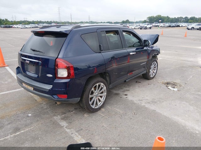 2016 Jeep Compass Latitude მანქანა იყიდება აუქციონზე, vin: 1C4NJDEBXGD585757, აუქციონის ნომერი: 45612583