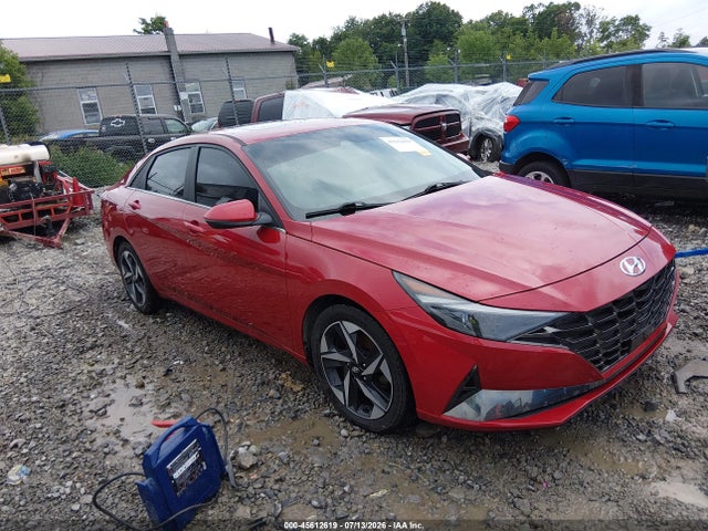 45612619 :رقم المزاد ، KMHLN4AJ0PU051509 vin ، 2023 Hyundai Elantra Hybrid Limited مزاد بيع