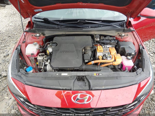 45612619 :رقم المزاد ، KMHLN4AJ0PU051509 vin ، 2023 Hyundai Elantra Hybrid Limited مزاد بيع