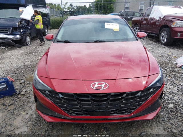 45612619 :رقم المزاد ، KMHLN4AJ0PU051509 vin ، 2023 Hyundai Elantra Hybrid Limited مزاد بيع