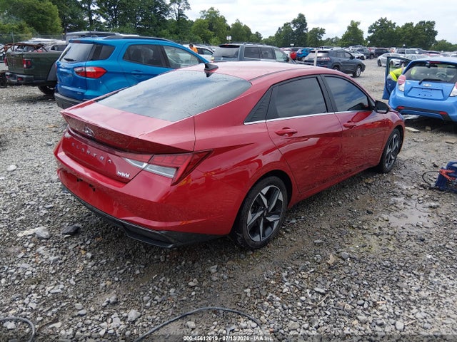 45612619 :رقم المزاد ، KMHLN4AJ0PU051509 vin ، 2023 Hyundai Elantra Hybrid Limited مزاد بيع