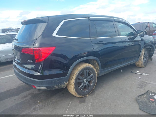 2017 Honda Pilot Ex-l მანქანა იყიდება აუქციონზე, vin: 5FNYF6H59HB081081, აუქციონის ნომერი: 45612621