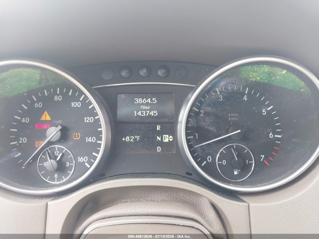 45612636 :رقم المزاد ، 4JGBB8GB0AA536477 vin ، 2010 Mercedes-benz Ml 350 4matic مزاد بيع