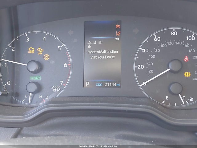 45612704 :رقم المزاد ، JTDBCMFEXS3072299 vin ، 2025 Toyota Corolla Hybrid Le مزاد بيع
