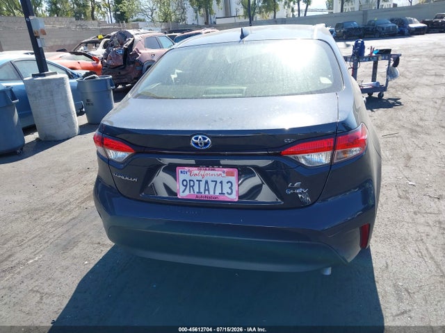 45612704 :رقم المزاد ، JTDBCMFEXS3072299 vin ، 2025 Toyota Corolla Hybrid Le مزاد بيع