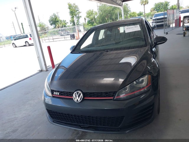 Продаж на аукціоні авто 2016 Volkswagen Golf Gti Se 4-door, vin: 3VW5T7AUXGM042073, номер лоту: 45612742