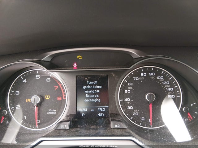 Продажа на аукционе авто 2014 Audi A4 2.0t Premium, vin: WAUEFAFL3EN007415, номер лота: 45612809