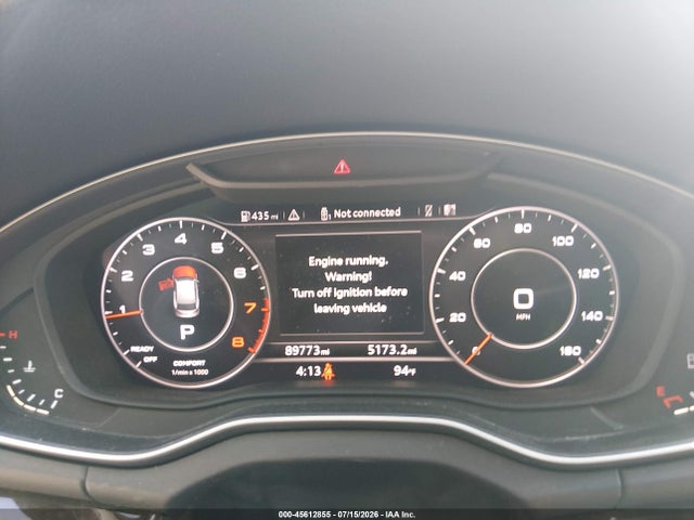 45612855 :رقم المزاد ، WA1BNAFYXJ2022505 vin ، 2018 Audi Q5 2.0t Premium/2.0t Tech Premium مزاد بيع