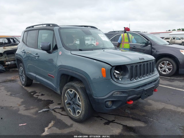 Продаж на аукціоні авто 2016 Jeep Renegade Trailhawk, vin: ZACCJBCT7GPD40522, номер лоту: 45612899