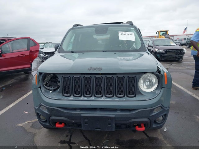 Продаж на аукціоні авто 2016 Jeep Renegade Trailhawk, vin: ZACCJBCT7GPD40522, номер лоту: 45612899