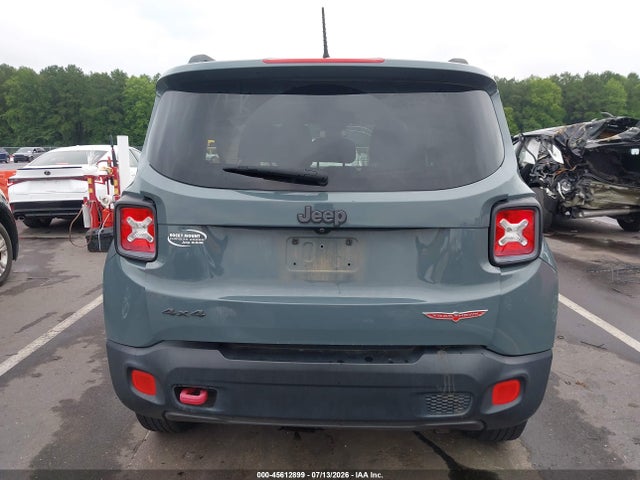 Продаж на аукціоні авто 2016 Jeep Renegade Trailhawk, vin: ZACCJBCT7GPD40522, номер лоту: 45612899
