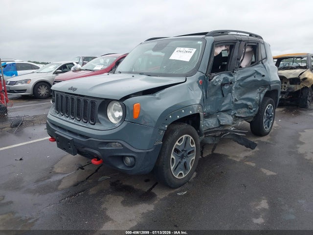 Продаж на аукціоні авто 2016 Jeep Renegade Trailhawk, vin: ZACCJBCT7GPD40522, номер лоту: 45612899