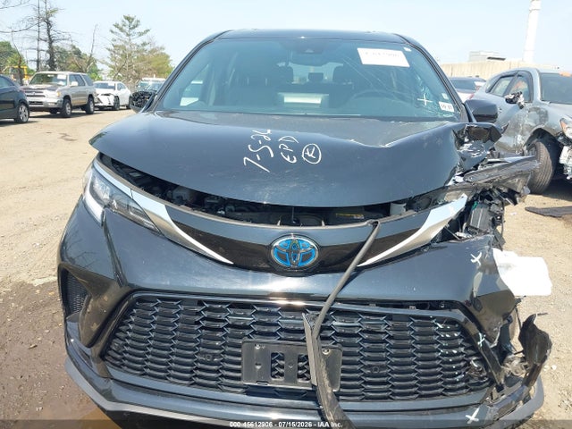 2022 Toyota Sienna Xse მანქანა იყიდება აუქციონზე, vin: 5TDDSKFC0NS072149, აუქციონის ნომერი: 45612906