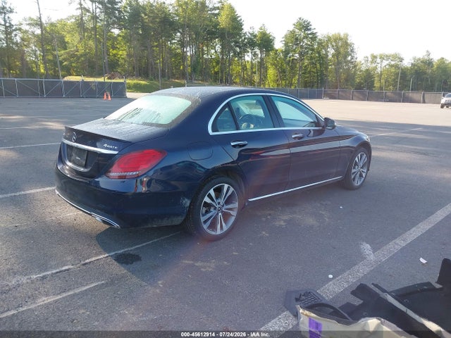 45612914 :رقم المزاد ، WDDWF8EB2LR540022 vin ، 2020 Mercedes-benz C 300 4matic مزاد بيع
