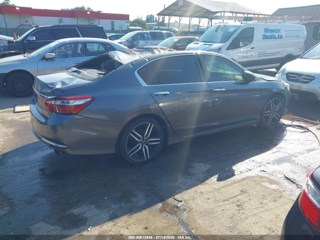 2017 Honda Accord Sport Se მანქანა იყიდება აუქციონზე, vin: 1HGCR2F17HA242841, აუქციონის ნომერი: 45612946