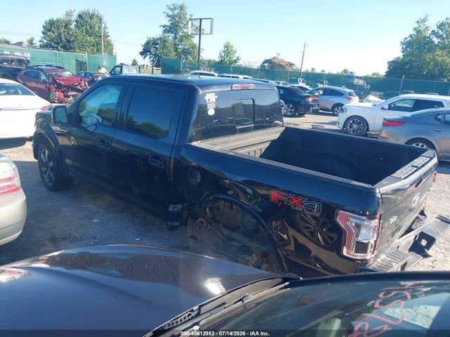 Продажа на аукционе авто 2016 Ford F-150 Lariat, vin: 1FTEW1EF0GFC98581, номер лота: 45612952
