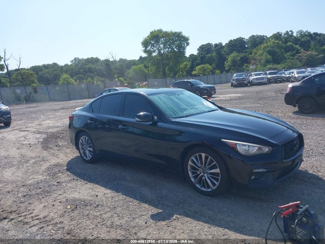45612958 :رقم المزاد ، JN1EV7AR9JM436601 vin ، 2018 Infiniti Q50 3.0t Luxe مزاد بيع