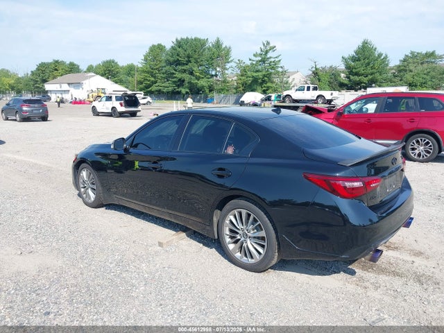 Aukcja sprzedaży 2018 Infiniti Q50 3.0t Luxe, vin: JN1EV7AR9JM436601, numer aukcji: 45612958