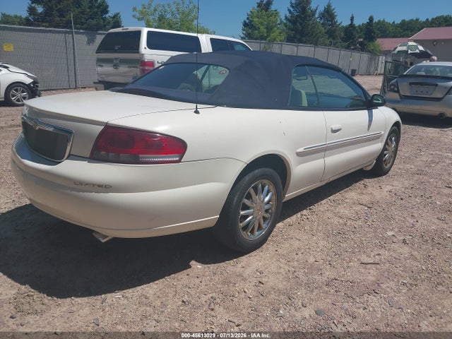 Aukcja sprzedaży 2001 Chrysler Sebring Limited, vin: 1C3EL65U71N704989, numer aukcji: 45613029