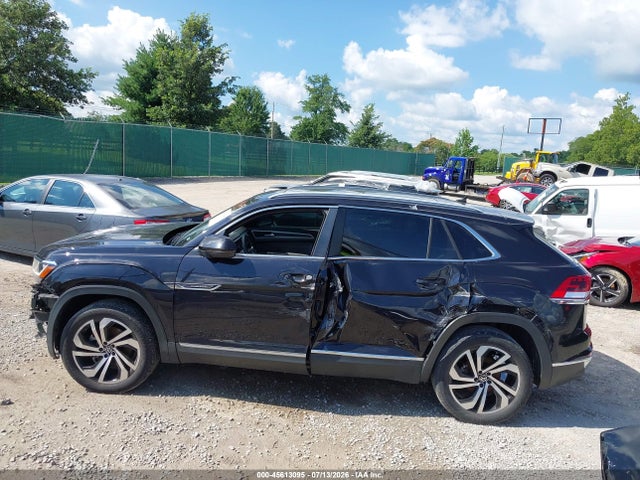 2022 Volkswagen Atlas Cross Sport 3.6l V6 Sel მანქანა იყიდება აუქციონზე, vin: 1V2BE2CA5NC214111, აუქციონის ნომერი: 45613095