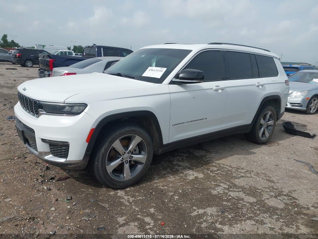 Продажа на аукционе авто 2021 Jeep Grand Cherokee L Limited 4x2, vin: 1C4RJJBGXM8102174, номер лота: 45613110